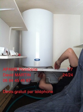 apams plomberie Fontaines Sur Saone pose et installation de chauffe eau