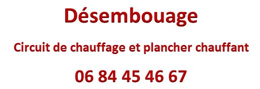 Désembouage de circuit de chauffage et de plancher chauffant Fontaines Sur Saone... 06 84 45 46 67 David MARTIN